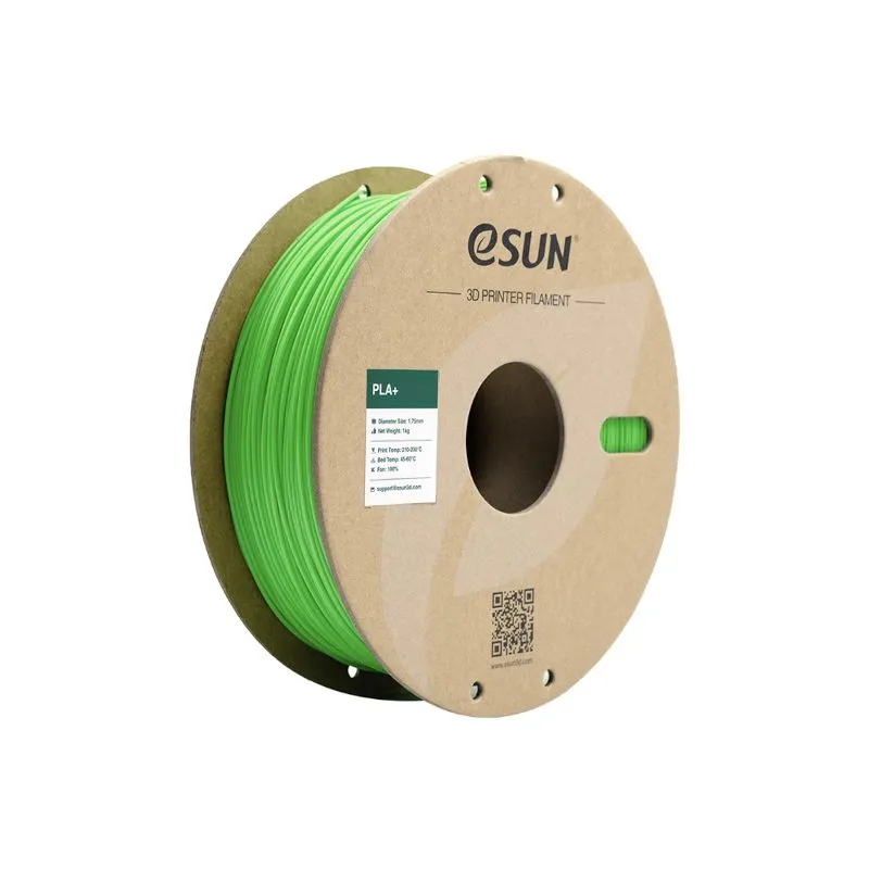 eSUN PLA+ 1.75mm Filament - Peak Green 1kg Spool