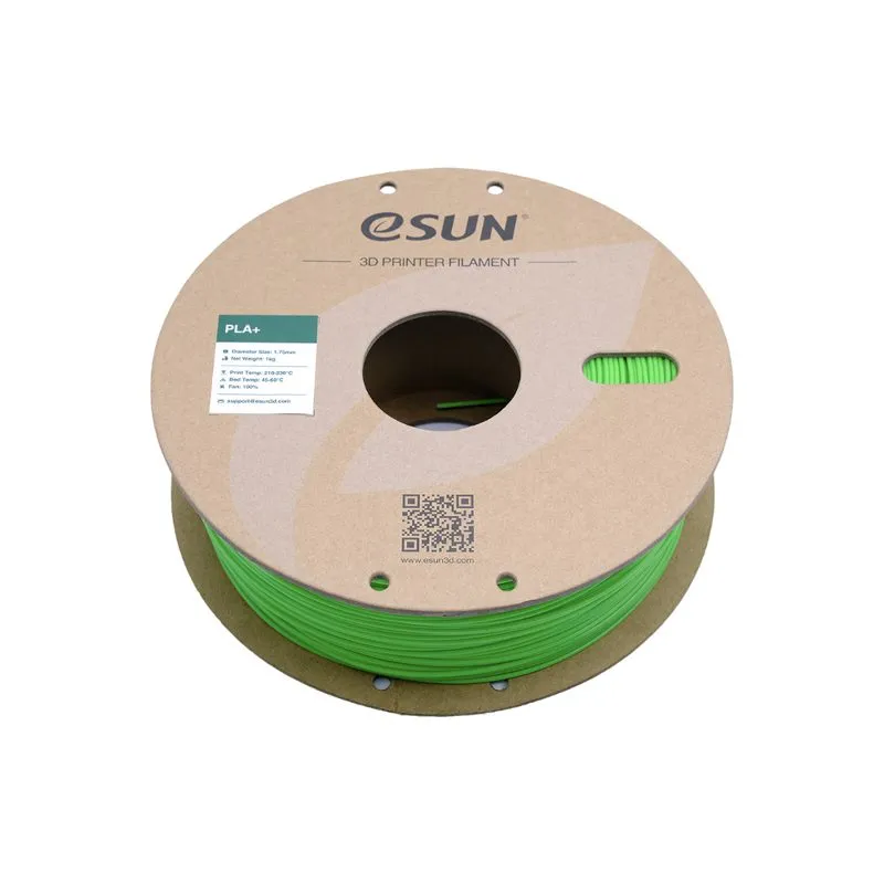 eSUN PLA+ 1.75mm Filament - Peak Green 1kg Spool - Image 3