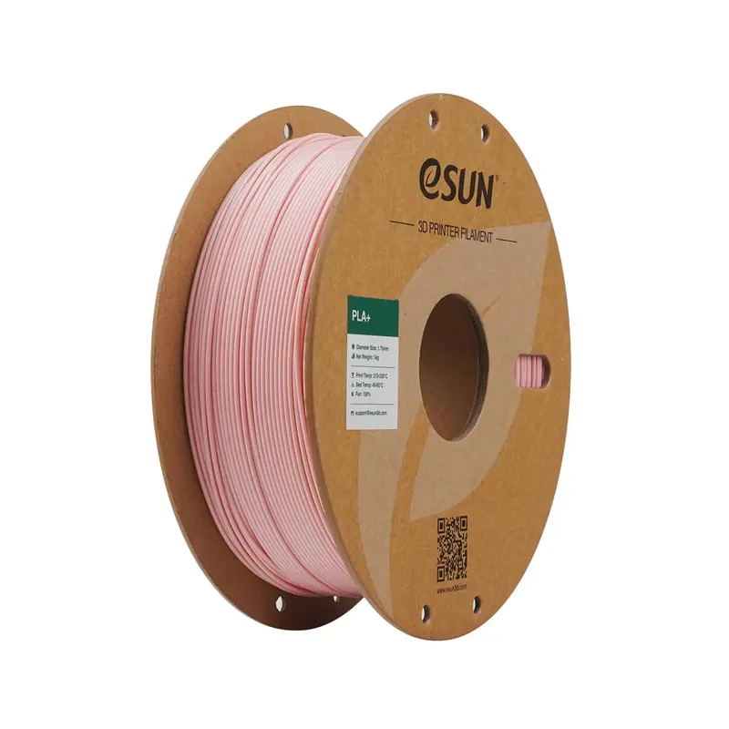 eSUN PLA+ 1.75mm Peach Pink 1kg Filament Spool - Image 2