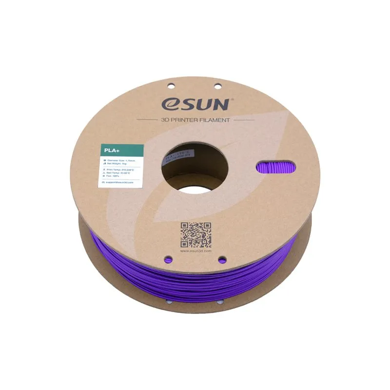 eSUN PLA+ 1.75mm Purple 1kg 3D Printer Filament Spool - Image 3