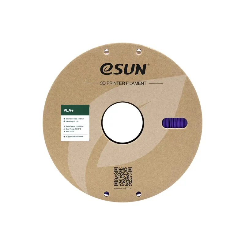 eSUN PLA+ 1.75mm Purple 1kg 3D Printer Filament Spool - Image 4