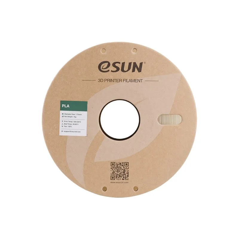 eSUN PLA 3D Printing Filament, Clear 1.75mm 1kg - Image 4
