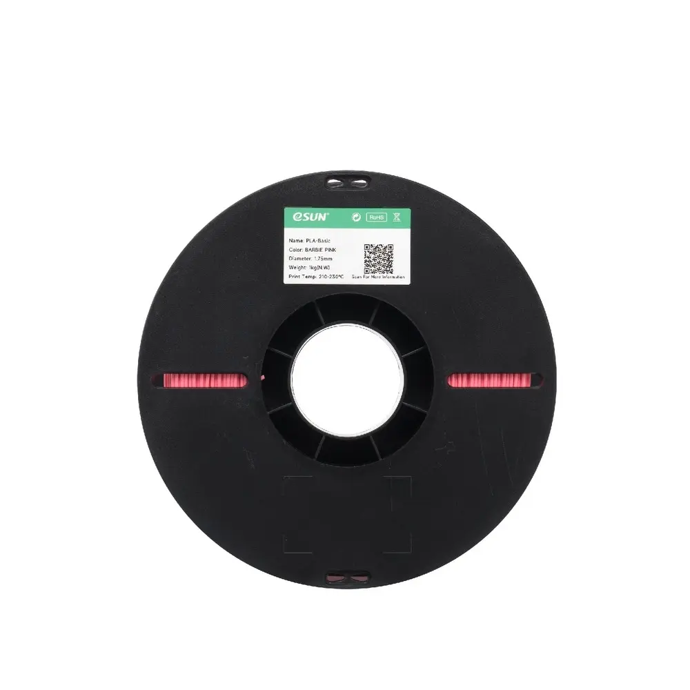 eSUN PLA-Basic 1.75mm Filament - Barbie Pink 1kg - Image 4