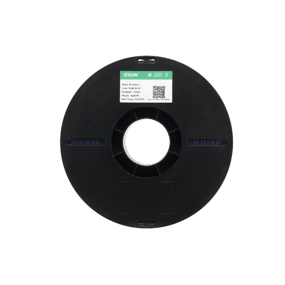 eSUN PLA-Basic 1.75mm Filament - Dark Blue - Image 2