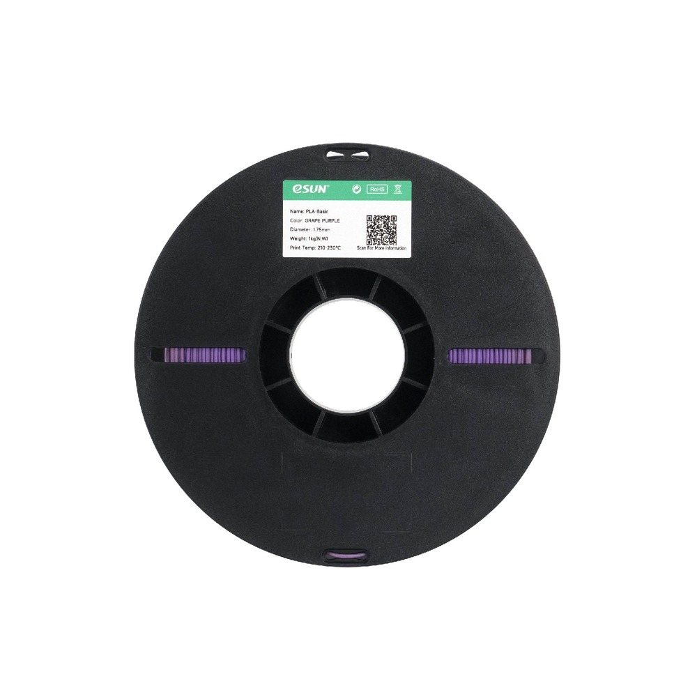 eSUN PLA-Basic 1.75mm Filament Grape Purple - Image 2