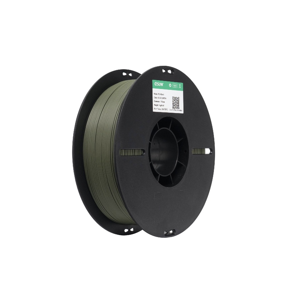 eSUN PLA-Basic 1.75mm Filament - Olive Green 1kg