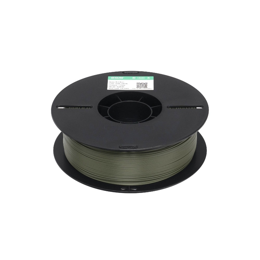 eSUN PLA-Basic 1.75mm Filament - Olive Green 1kg - Image 4