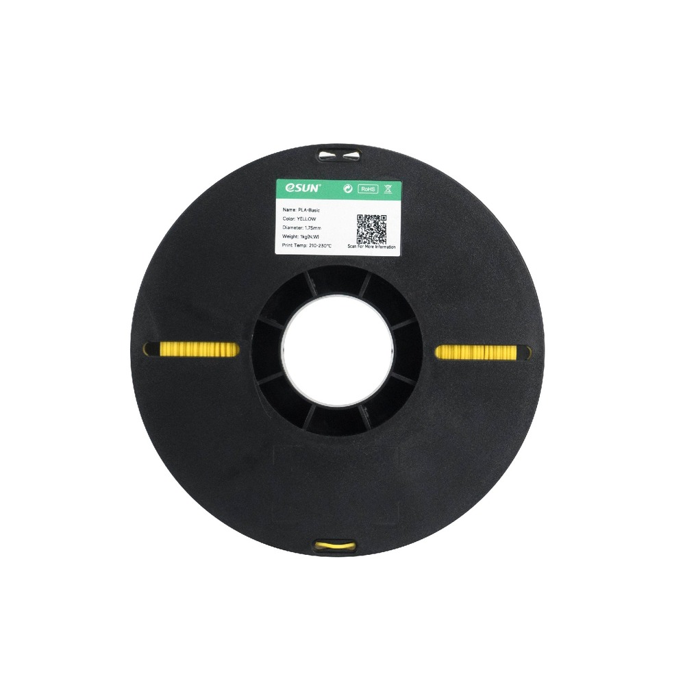eSUN PLA-Basic 1.75mm Filament - Yellow - Image 4