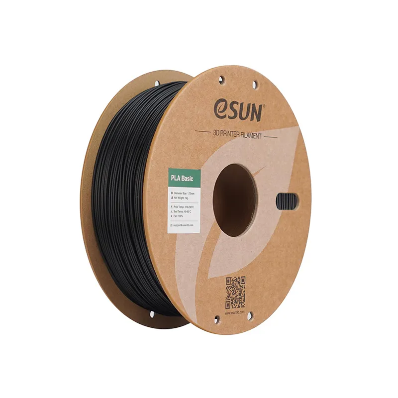 eSUN PLA-Basic Black 1.75mm 1kg 3D Printer Filament