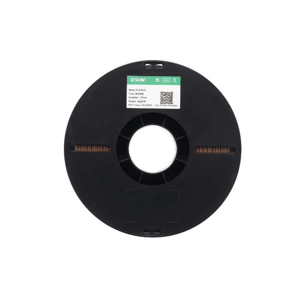 eSUN PLA-Basic Brown 1.75mm 1kg 3D Printer Filament - Image 4
