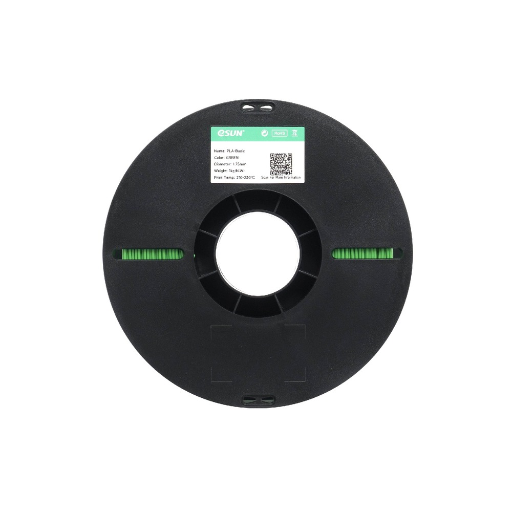 eSUN PLA-Basic Green 1.75mm 1kg 3D Filament - Image 4