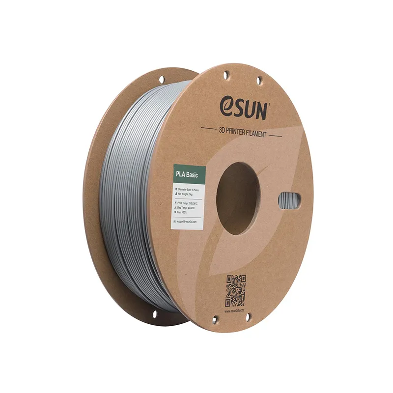 eSUN PLA-Basic Silver 1.75mm 1kg 3D Printing Filament