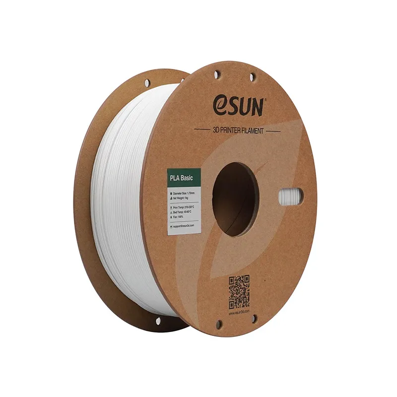 eSUN PLA-Basic White 1.75mm 3D Printer Filament