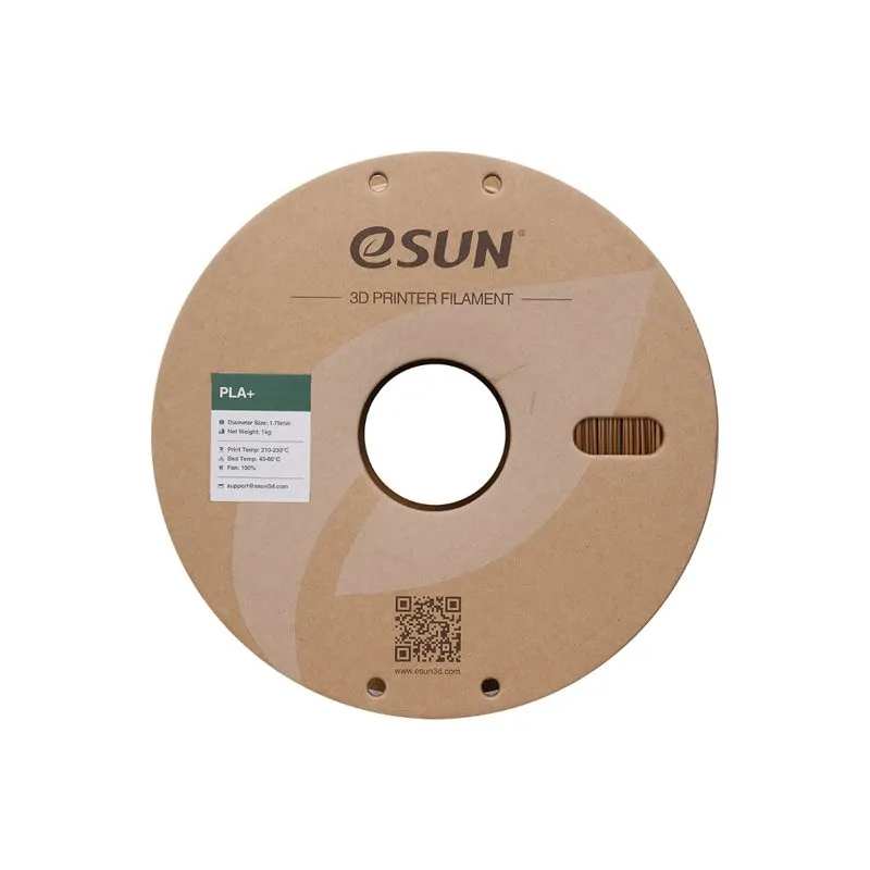eSUN PLA+ Brown 1.75mm 3D Printer Filament Spool - Image 4