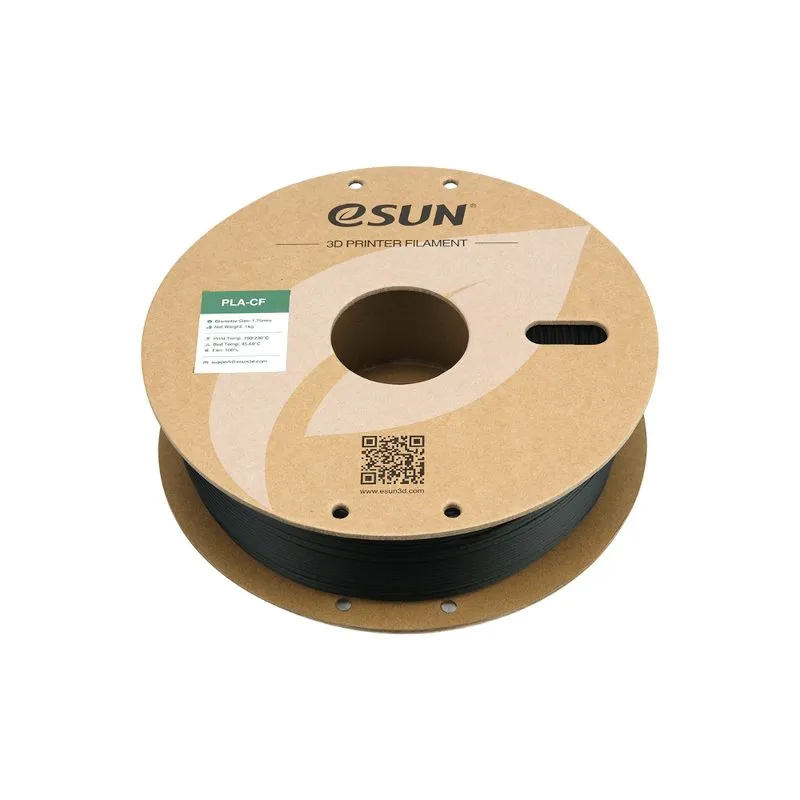 eSUN PLA-CF Green 1.75mm Carbon Fiber 3D Filament Spool - Image 2