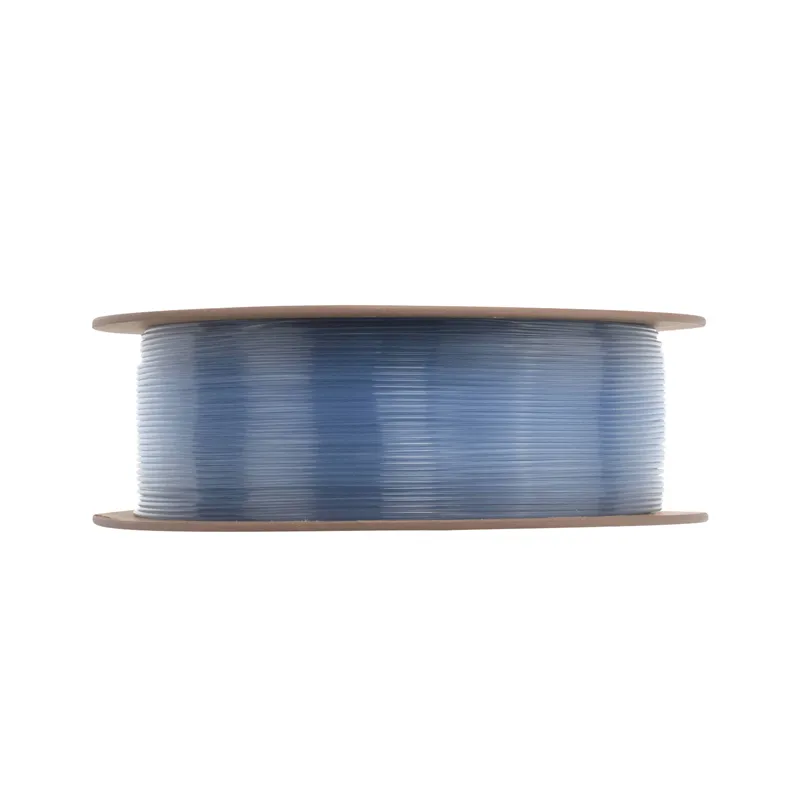 eSUN PLA-Clear Rainbow Blue Crystal 1.75mm Filament - Image 3