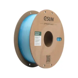 eSUN PLA-Clear Rainbow Translucent Blue White 1.75mm 1kg