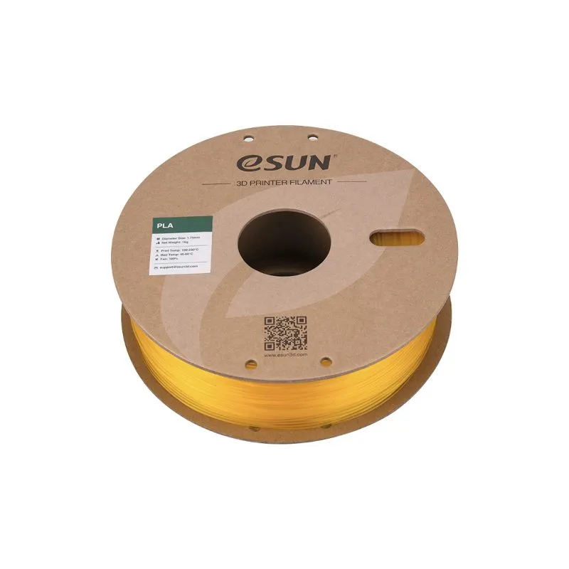 eSUN PLA Glass Orange 1.75mm Filament 1kg - Image 3