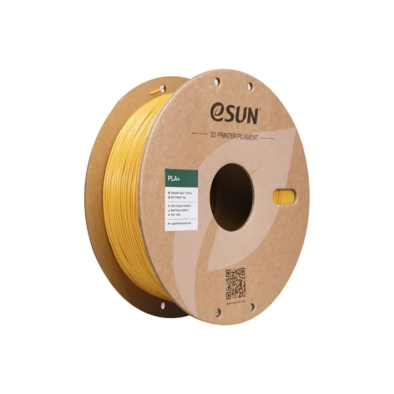 eSUN PLA+ Gold 1.75mm 3D Printing Filament