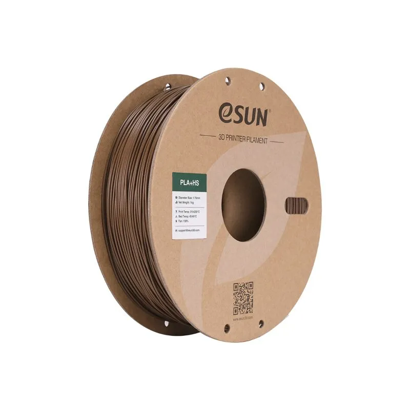 eSUN PLA+ HS 1.75mm 3D Printing Filament Brown
