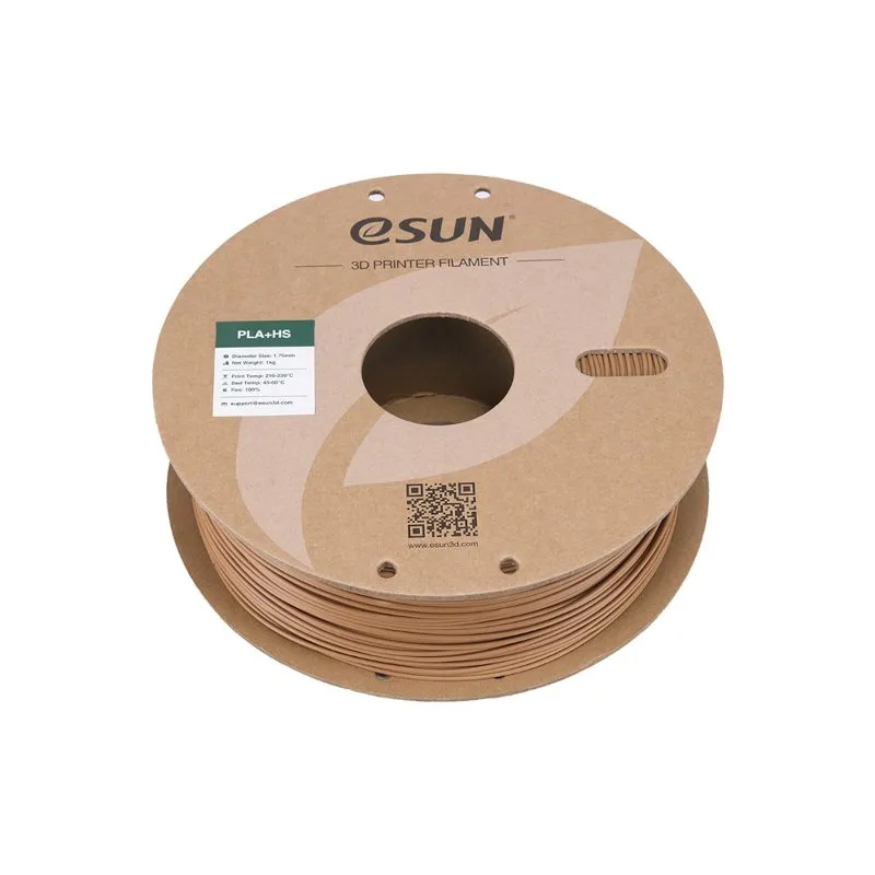 eSUN PLA+ HS 1.75mm Light Brown Filament - Image 2