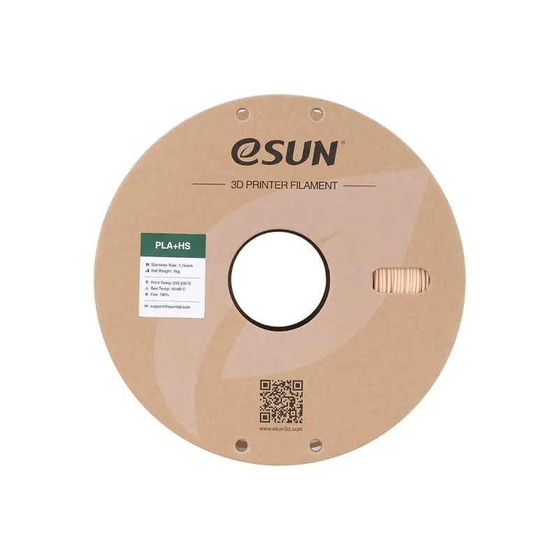 eSUN PLA+ HS Filament, 1.75mm Beige - Image 4