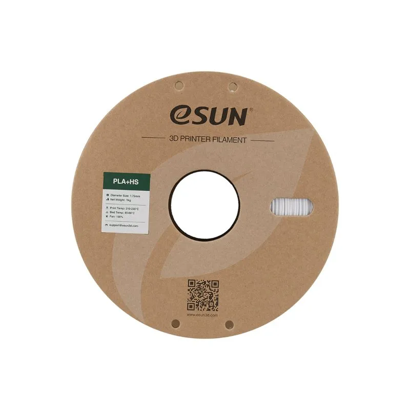 eSUN PLA+ HS Filament, Cold White 1.75mm - Image 4