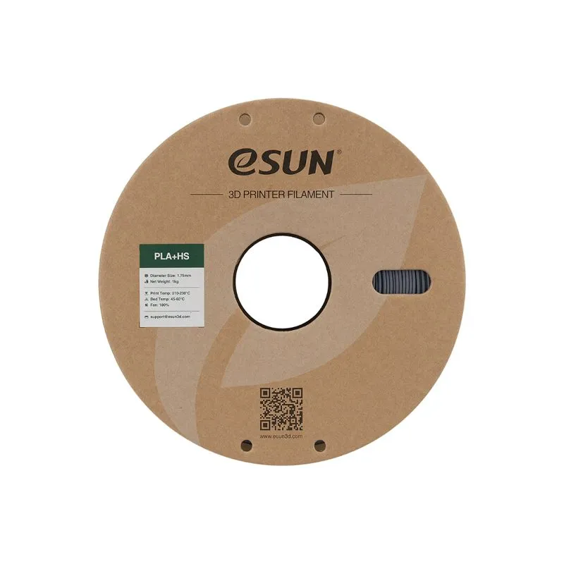 eSUN PLA+ HS Grey 1.75mm High-Speed 3D Filament - Image 4