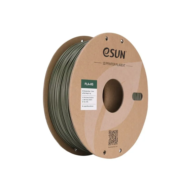 eSUN PLA+ HS Olive Green 1.75mm High-Speed Filament
