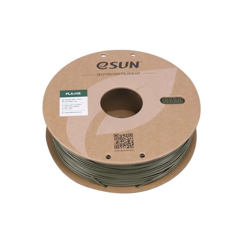 eSUN PLA+ HS Olive Green 1.75mm High-Speed Filament - Image 2