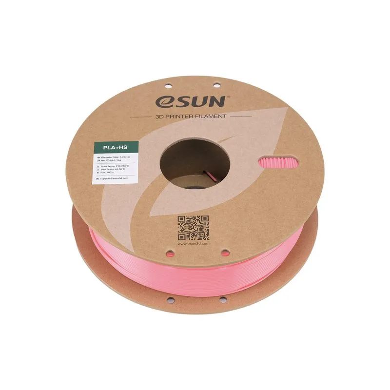 eSUN PLA+ HS Pink 1.75mm 3D Printing Filament Spool - Image 2