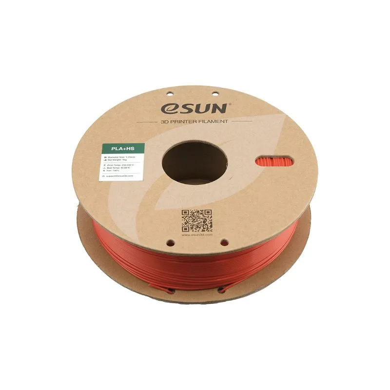 eSUN PLA+ HS Red 1.75mm 3D Printing Filament - Image 2