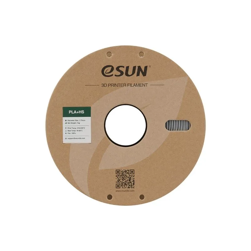 eSUN PLA+ HS Silver 1.75mm Filament - Image 4