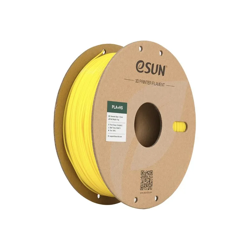 eSUN PLA+ HS Yellow 1.75mm 3D Printer Filament