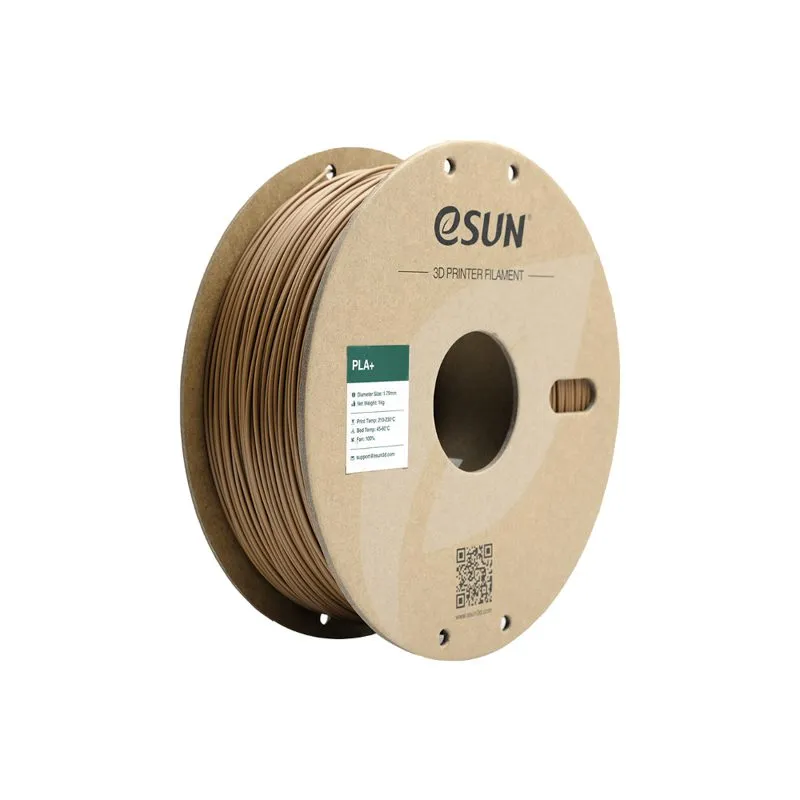 eSUN PLA+ Light Brown 1.75mm FDM 3D Printing Filament