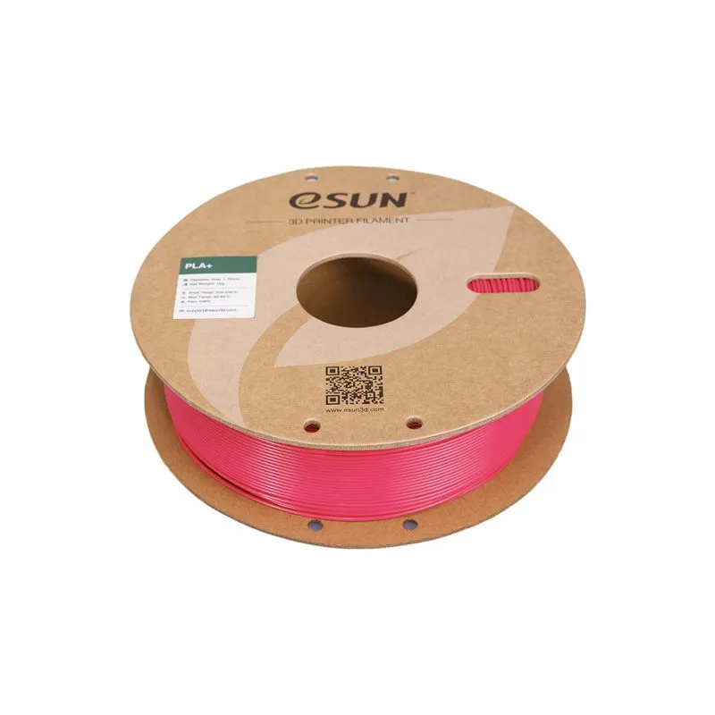 eSUN PLA+ Magenta 1.75mm 3D Printer Filament Spool - Image 2