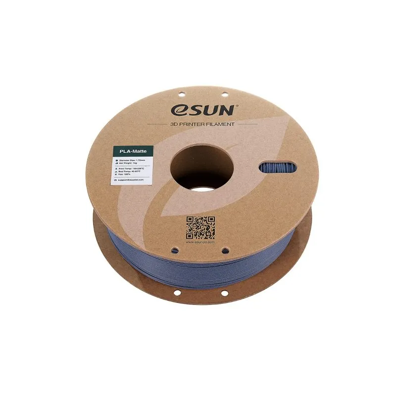 eSUN PLA-Matte Dark Grey 1.75mm Filament 1kg - Image 2