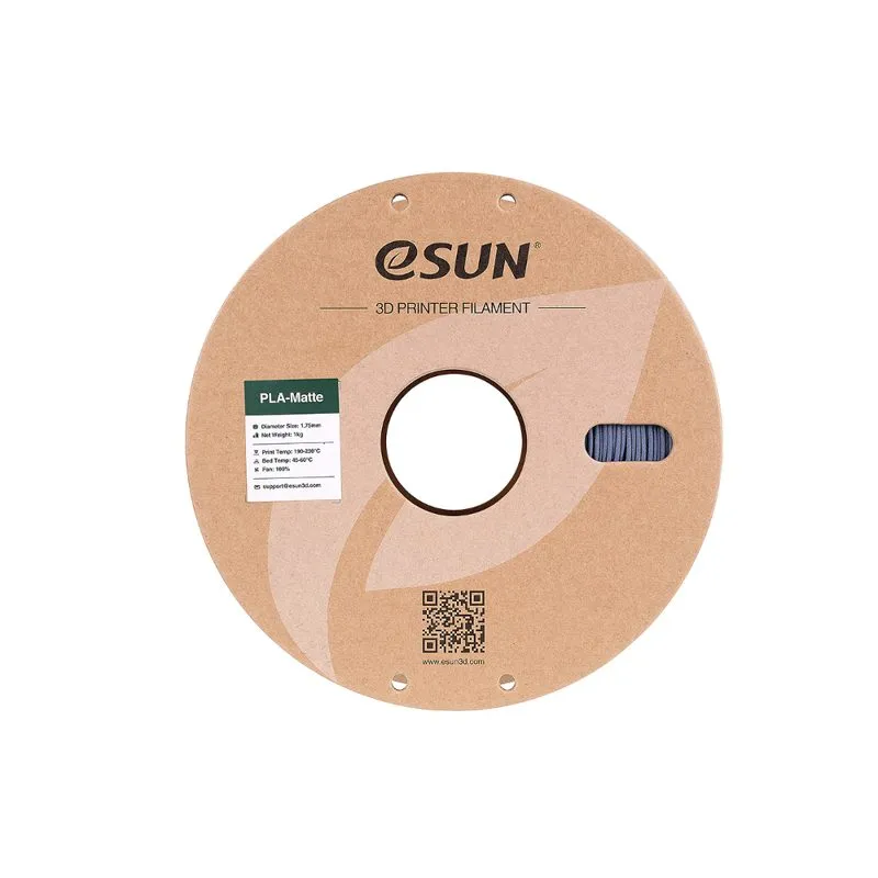eSUN PLA-Matte Dark Grey 1.75mm Filament 1kg - Image 4