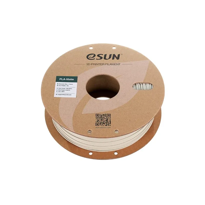 eSUN PLA-Matte Light Khaki 1.75mm 1kg Filament Spool - Image 2