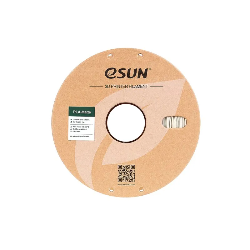 eSUN PLA-Matte Light Khaki 1.75mm 1kg Filament Spool - Image 4