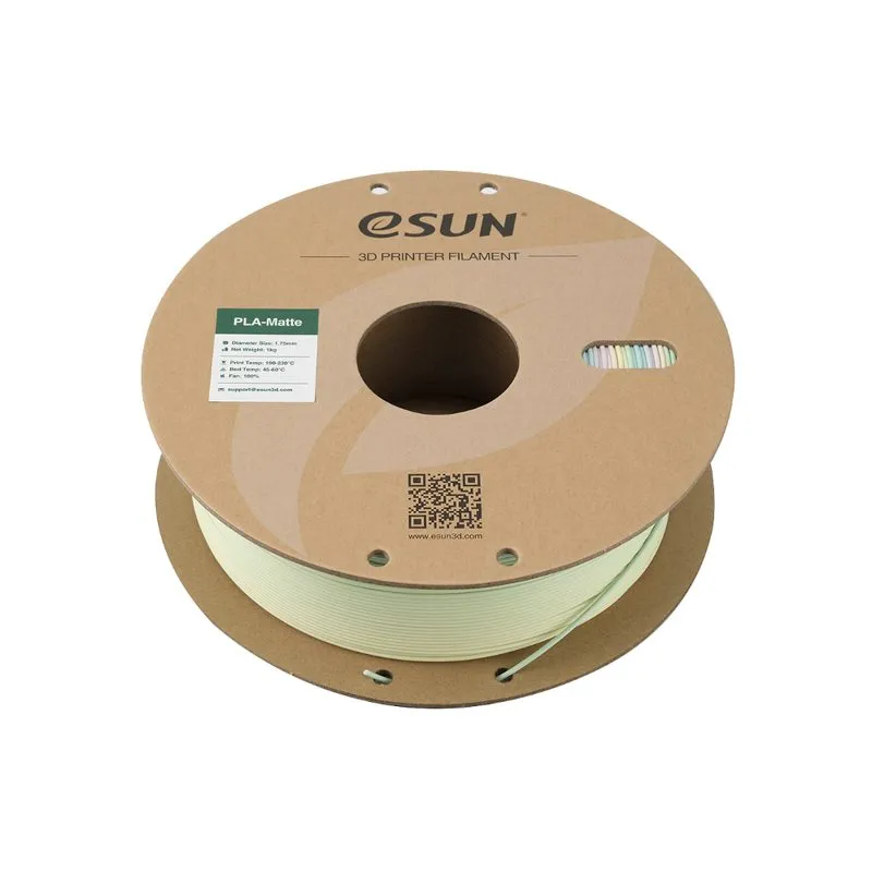 eSUN PLA-Matte Rainbow 1.75mm 3D Printer Filament 1kg - Image 3