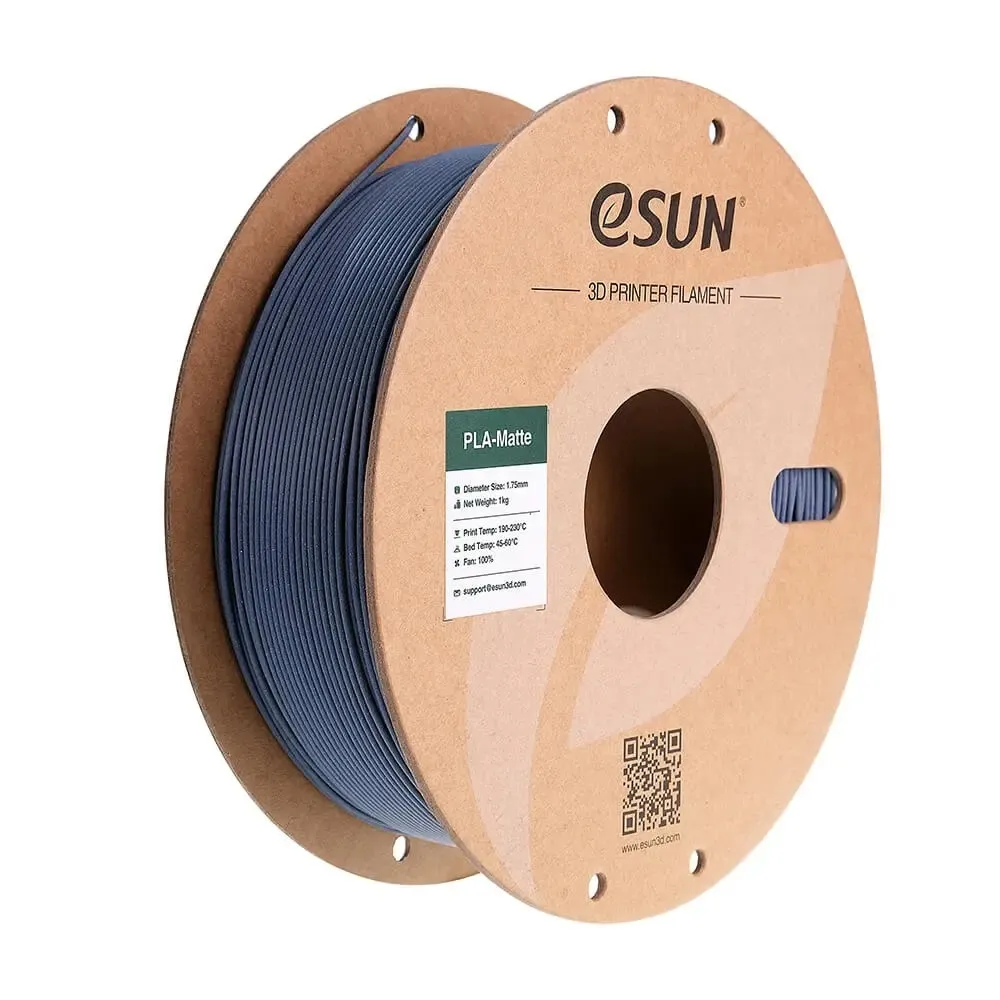 eSUN PLA-Matte Refill Filament 1.75mm - Dark Grey