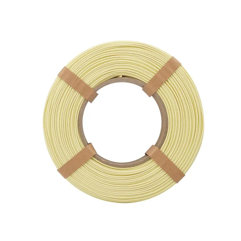 eSUN PLA-Matte Refill Filament - Almond Yellow 1.75mm - Image 4