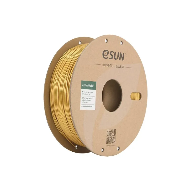 eSUN PLA-Metal Gold 1.75mm 3D Printer Filament