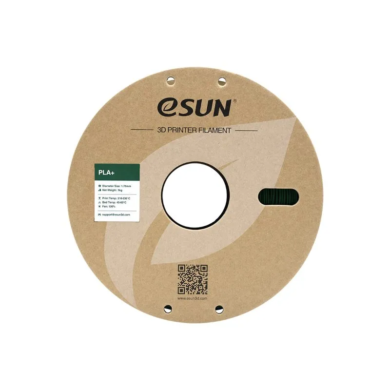eSUN PLA+ Pine Green 1.75mm 3D Printing Filament - Image 2