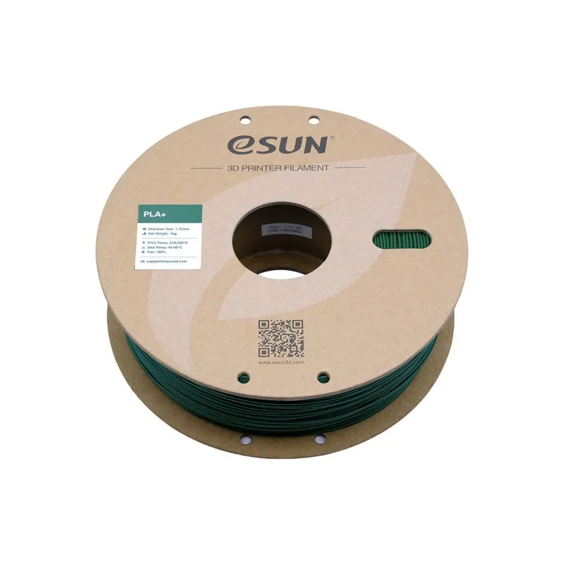 eSUN PLA+ Pine Green 1.75mm 3D Printing Filament - Image 3