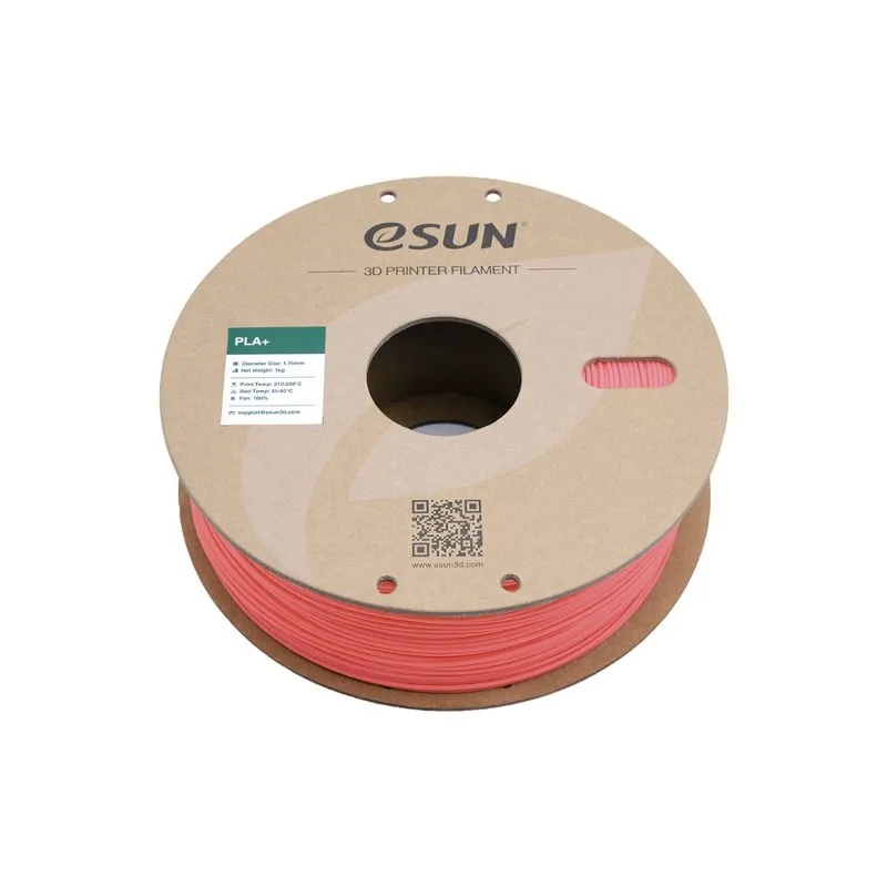 eSUN PLA+ Pink 1.75mm 3D Printer Filament 1kg Spool - Image 3