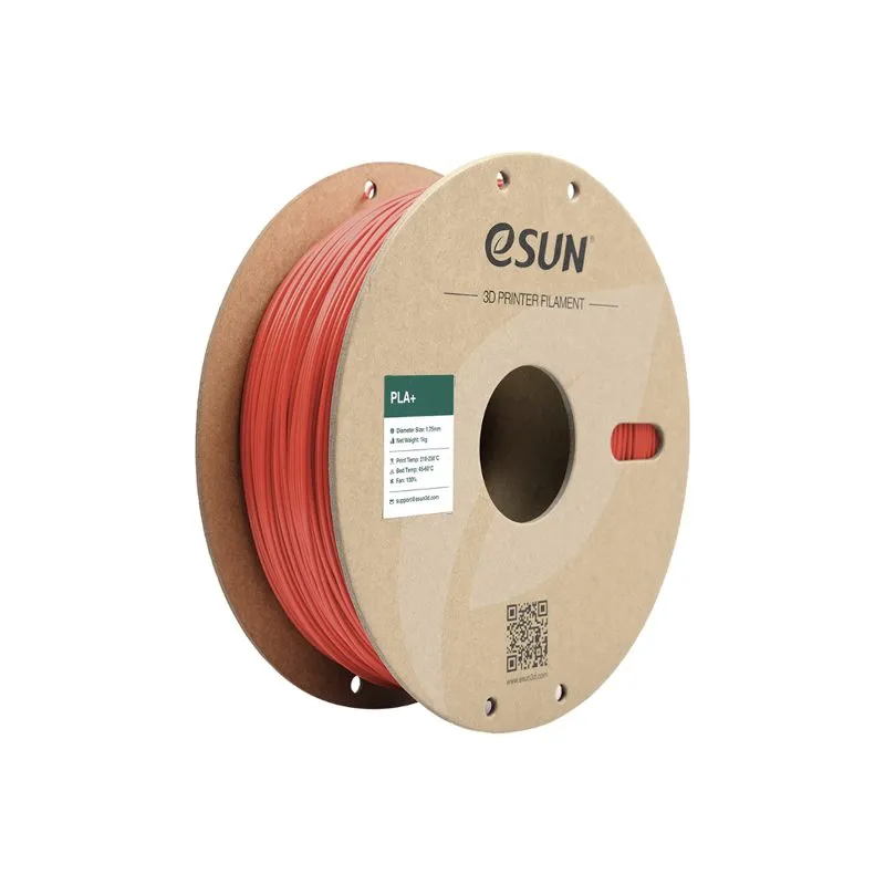 eSUN PLA+ Red 1.75mm 3D Printer Filament