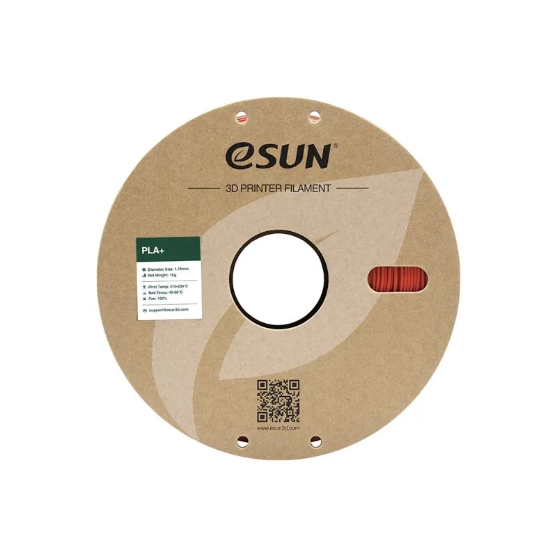 eSUN PLA+ Red 1.75mm 3D Printer Filament - Image 4