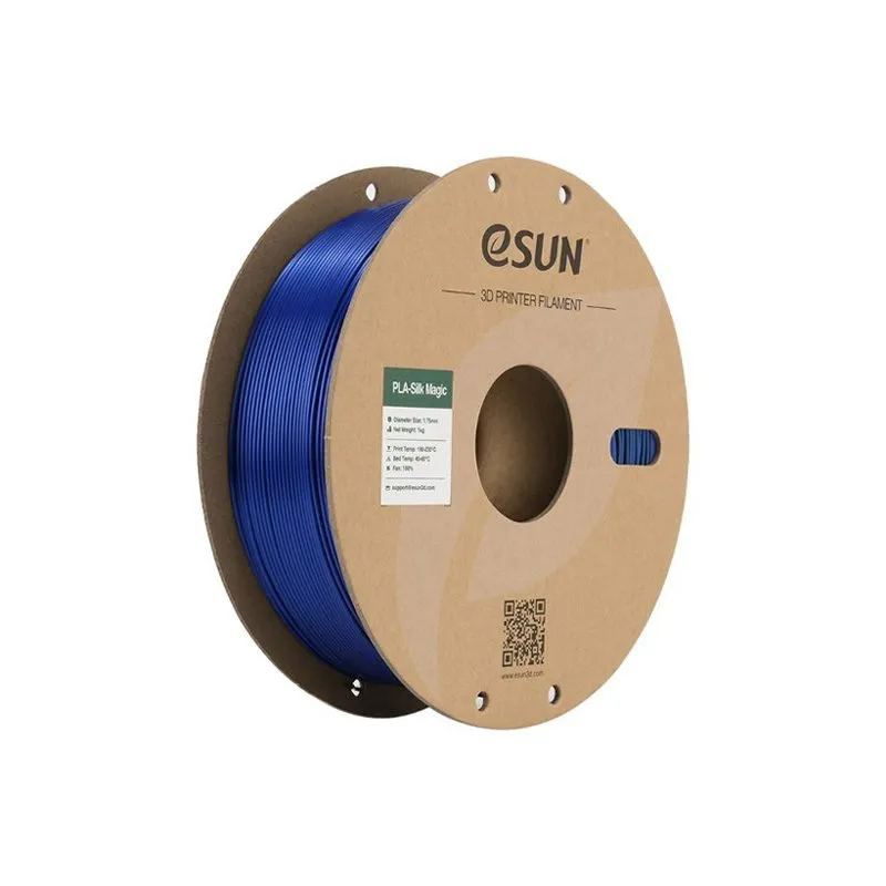 eSUN PLA-Silk Magic Green Blue 1.75mm Filament 1kg